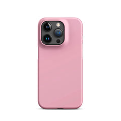 Light Pink Snap case for iPhone