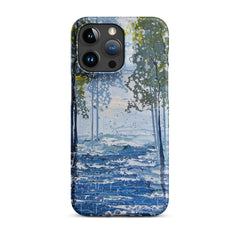 River Trees Snap case for iPhone