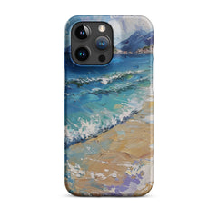 Beach Painting Snap case for iPhone