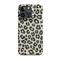 Leopard Design Snap case for iPhone