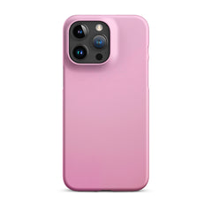 Pink Snap case for iPhone