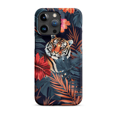 Jungle Tiger Snap case for iPhone