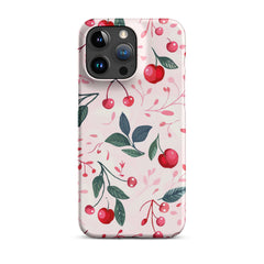 Cherry Snap case for iPhone