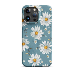 white Daisies Snap case for iPhone