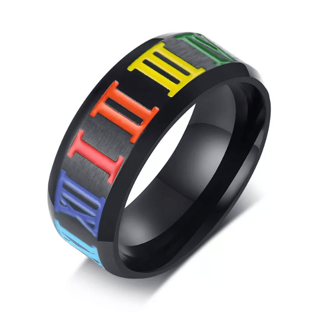 LGBT Pride Mens Ring