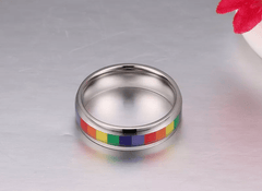 LGBT Pride Mens Ring