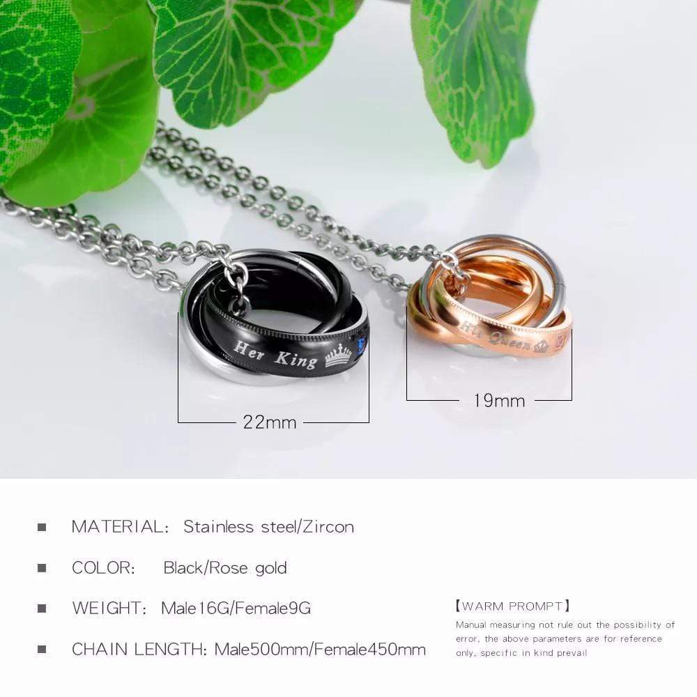 Matching Necklaces For Him And Her 2024 | thoughtperfect.com