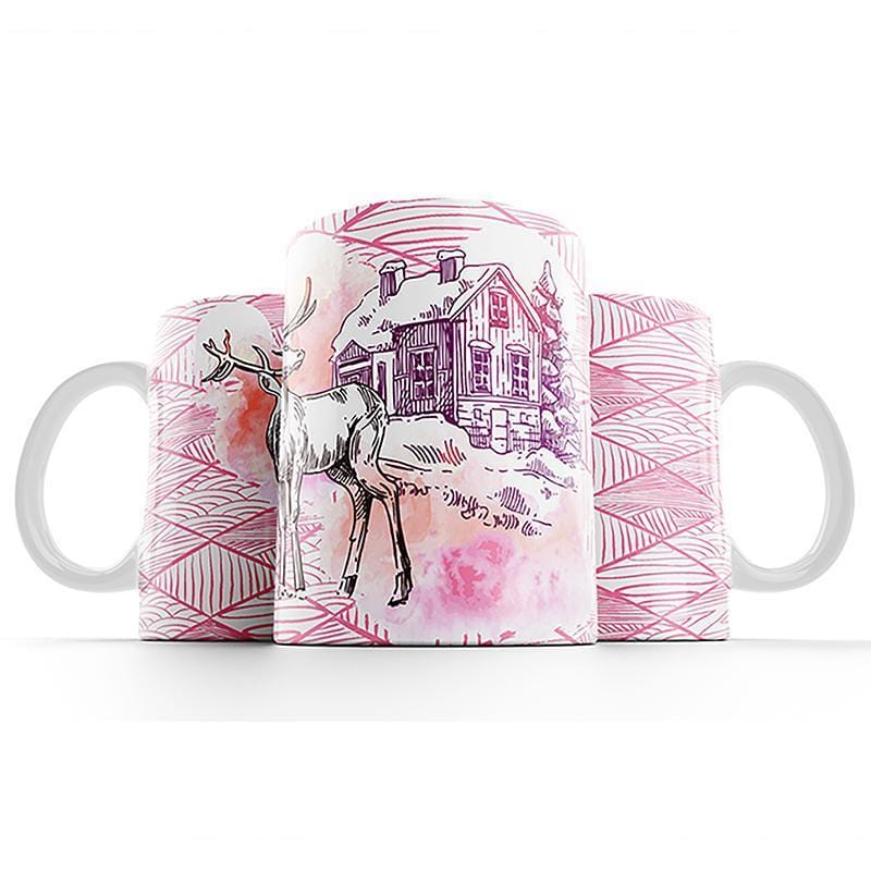 Deer Art Mug