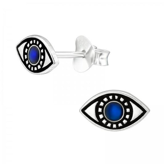 Evil Eye stud earrings