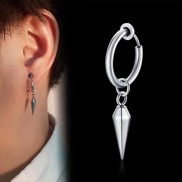 Buy Unisex Gothic Punk Black Stainless Steel Dagger Cross Sword Dangle  Earrings Piercing Jewelry Huggie Hoop Earring Gift for Men Women Teens  BlackCross Sword at Amazonin