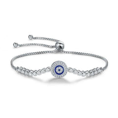 Evil Eye Braclet Silver